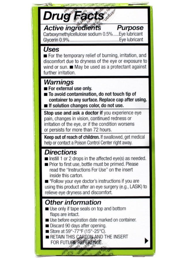 ريفريش قطرات ريليفا المرطبة للعين الخالية من المواد الحافظة للعيون الحساسة، 10 مل (0.33 أونصة سائلة) - عبوة من 3 قطع - Image 5